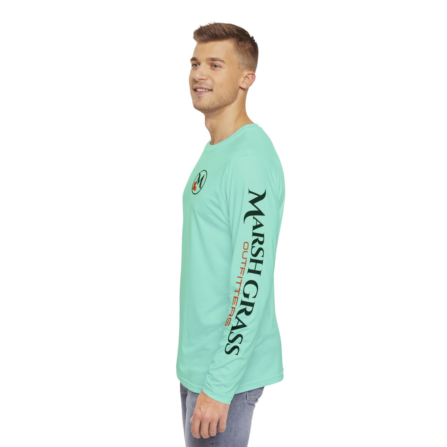Long Sleeve Fishing Shirt - Seafoam Green - Marsh GrassOutfitters Collection