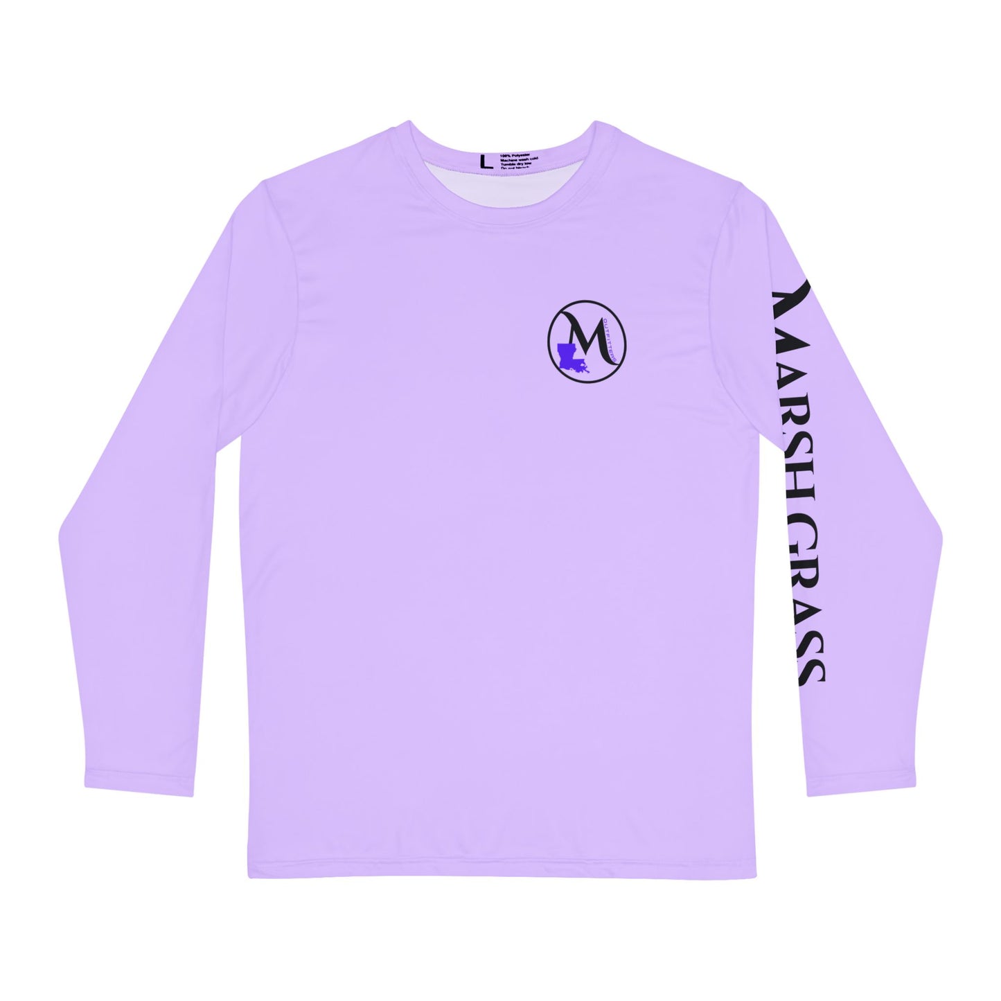 Luke 5:1–11 Long Sleeve Fishing Shirt - Lavender – Marsh Grass Outfitters Collection