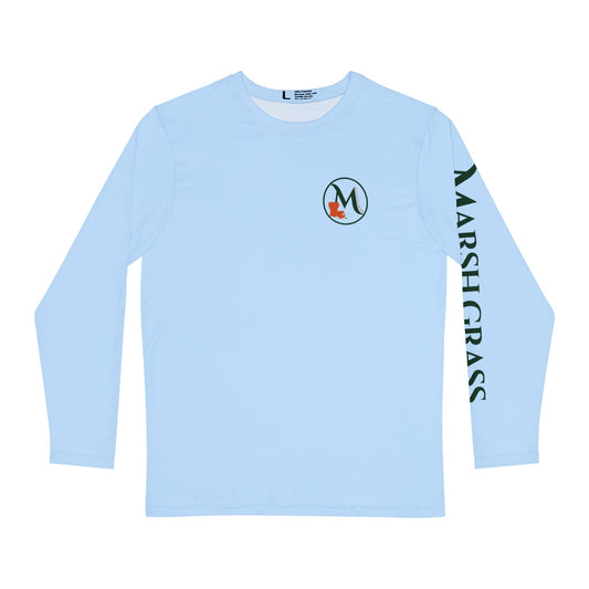 Long Sleeve Fishing Shirt - Ice Blue - Marsh GrassOutfitters Collection