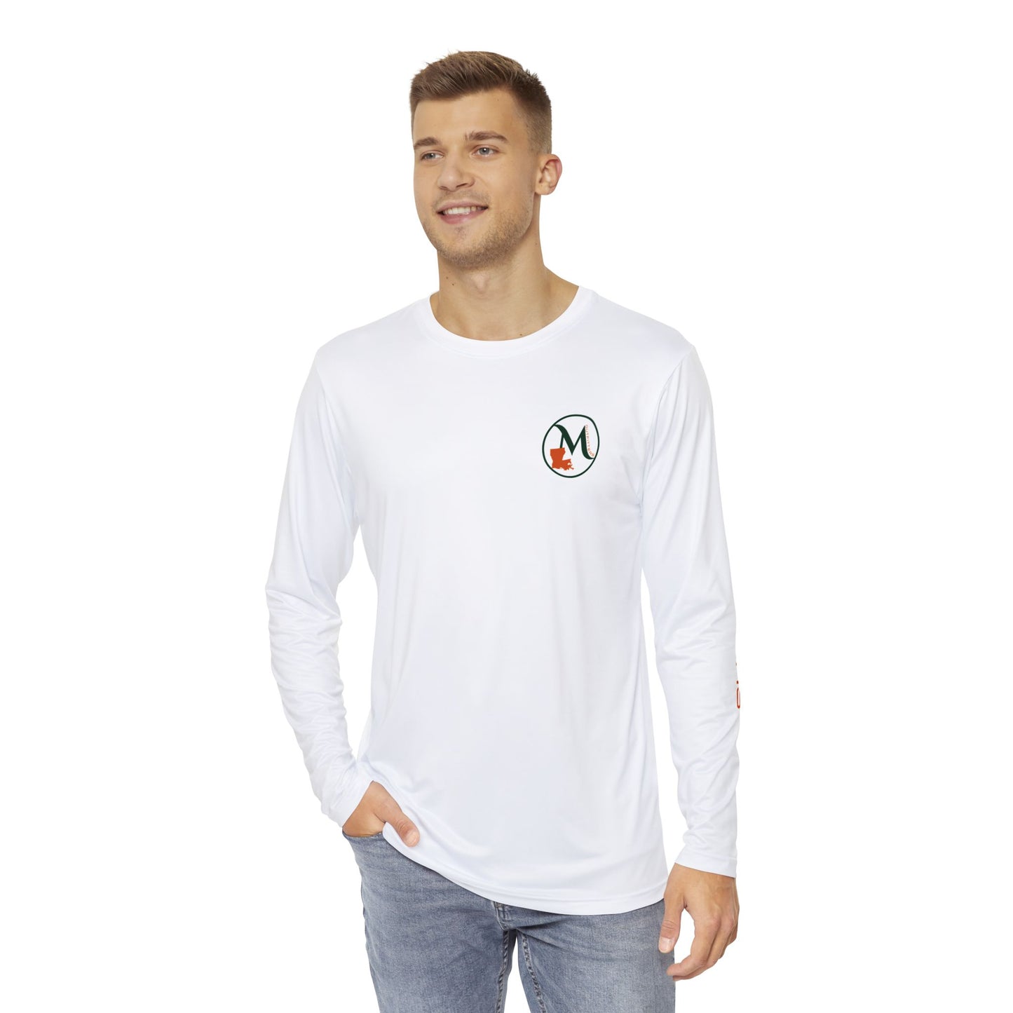 Long Sleeve Fishing Shirt - White - Marsh GrassOutfitters Collection