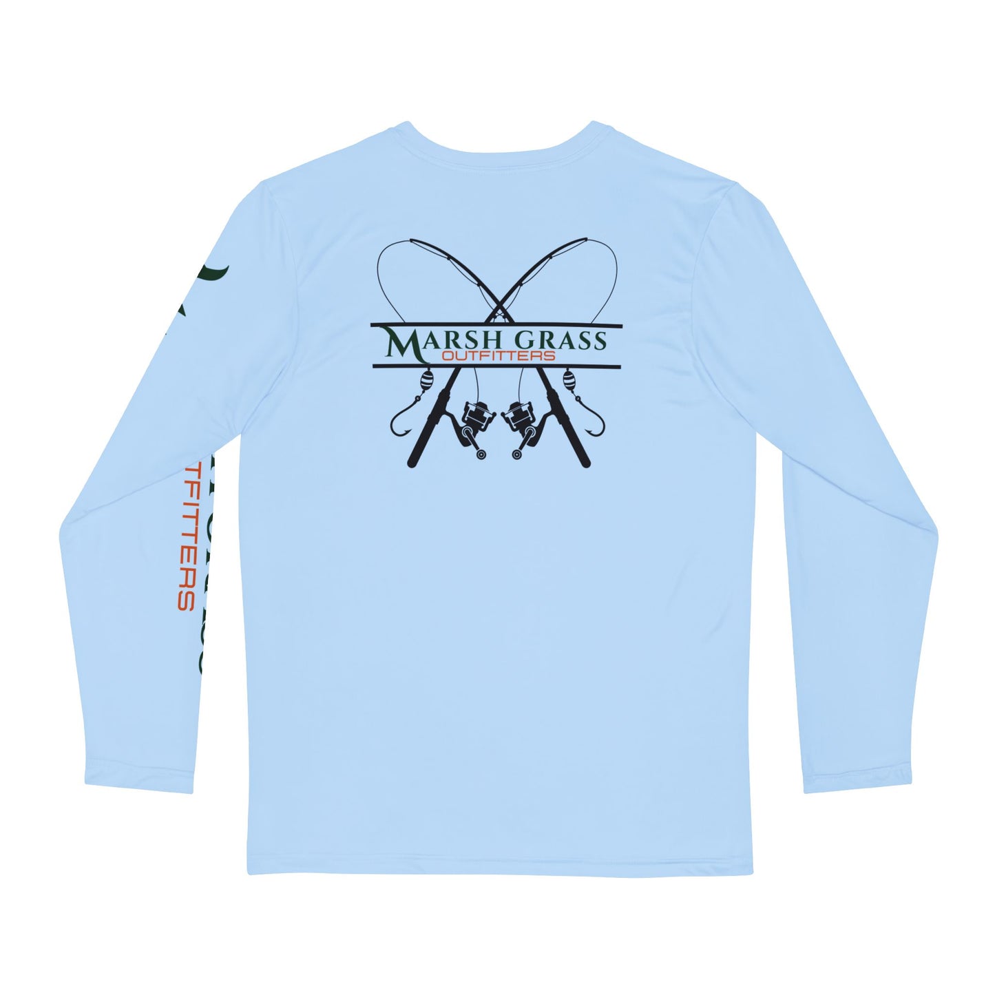 Long Sleeve Fishing Shirt - Ice Blue - Marsh GrassOutfitters Collection