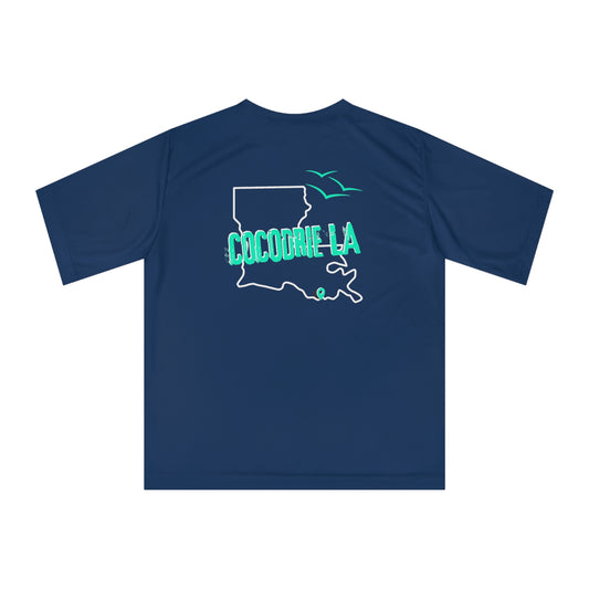 Cocodrie LA Unisex Moisture Wicking Tee