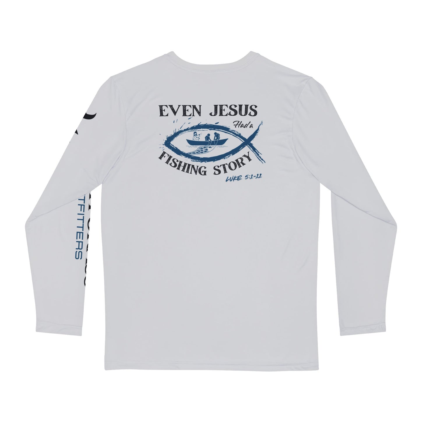 Luke 5:1–11 Long Sleeve Fishing Shirt – Marsh Grass Outfitters Collection