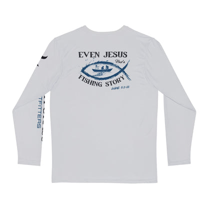 Luke 5:1–11 Long Sleeve Fishing Shirt – Marsh Grass Outfitters Collection