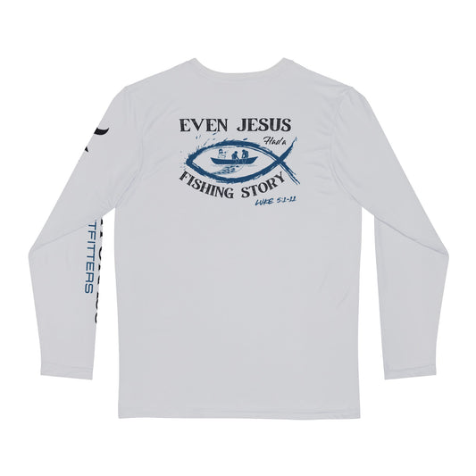 Luke 5:1–11 Long Sleeve Fishing Shirt – Marsh Grass Outfitters Collection