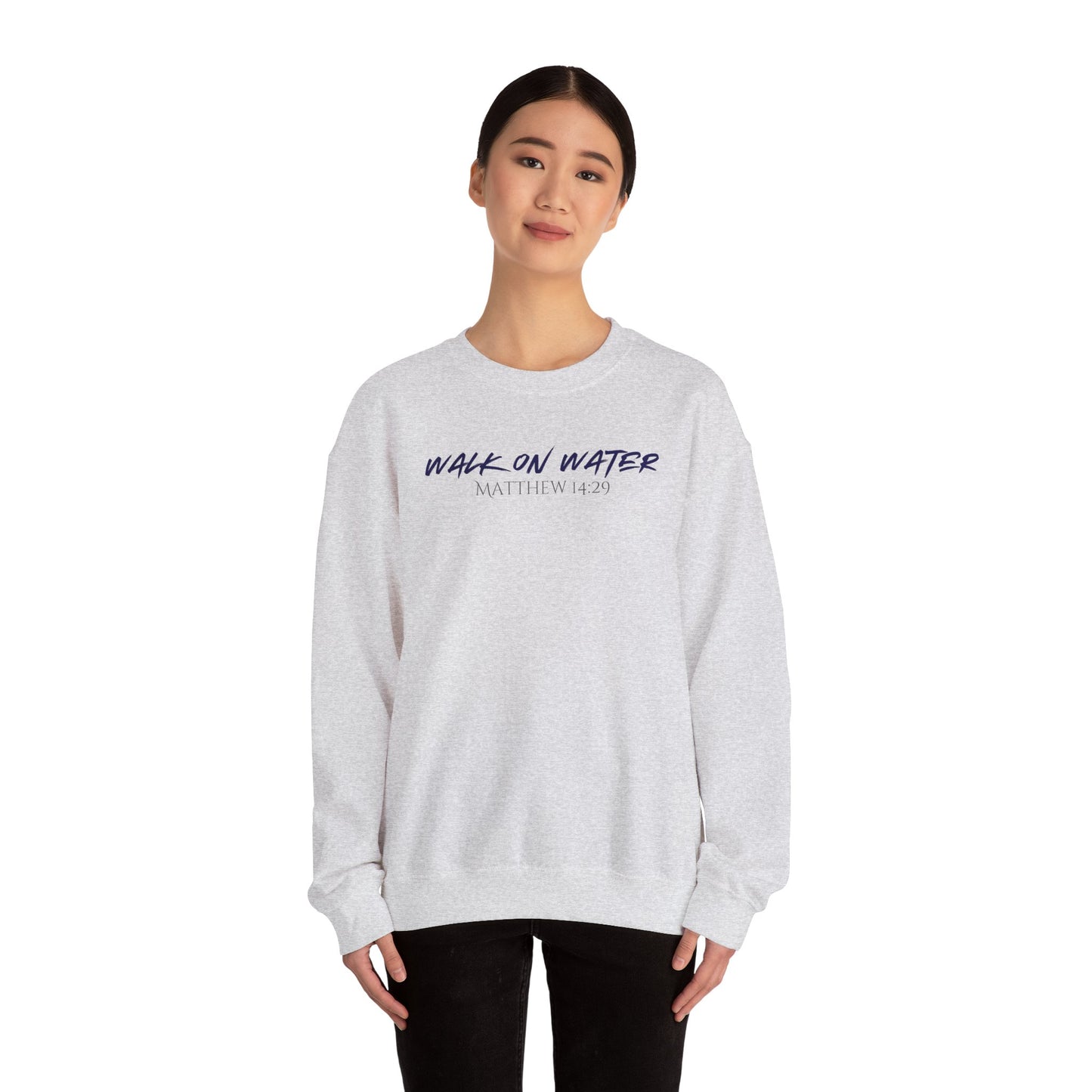Inspirational Christian Crewneck Sweatshirt, Walk on Water Sweatshirt, Faith-Based Gift, Cozy Unisex Sweater, Perfect for Holidays & [...]