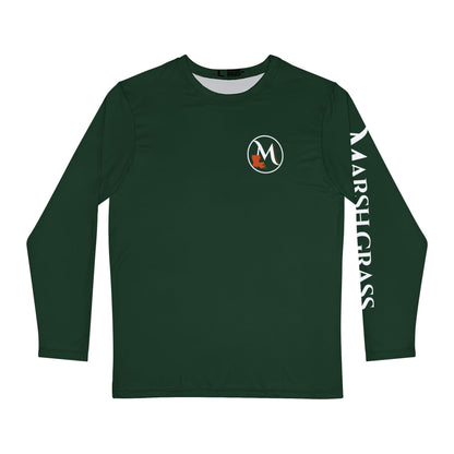 Luke 5:1-11 Long Sleeve Fishing Shirt - Hunter Green - Marsh GrassOutfitters Collection