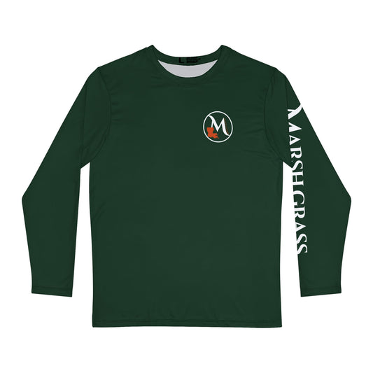 Luke 5:1-11 Long Sleeve Fishing Shirt - Hunter Green - Marsh GrassOutfitters Collection