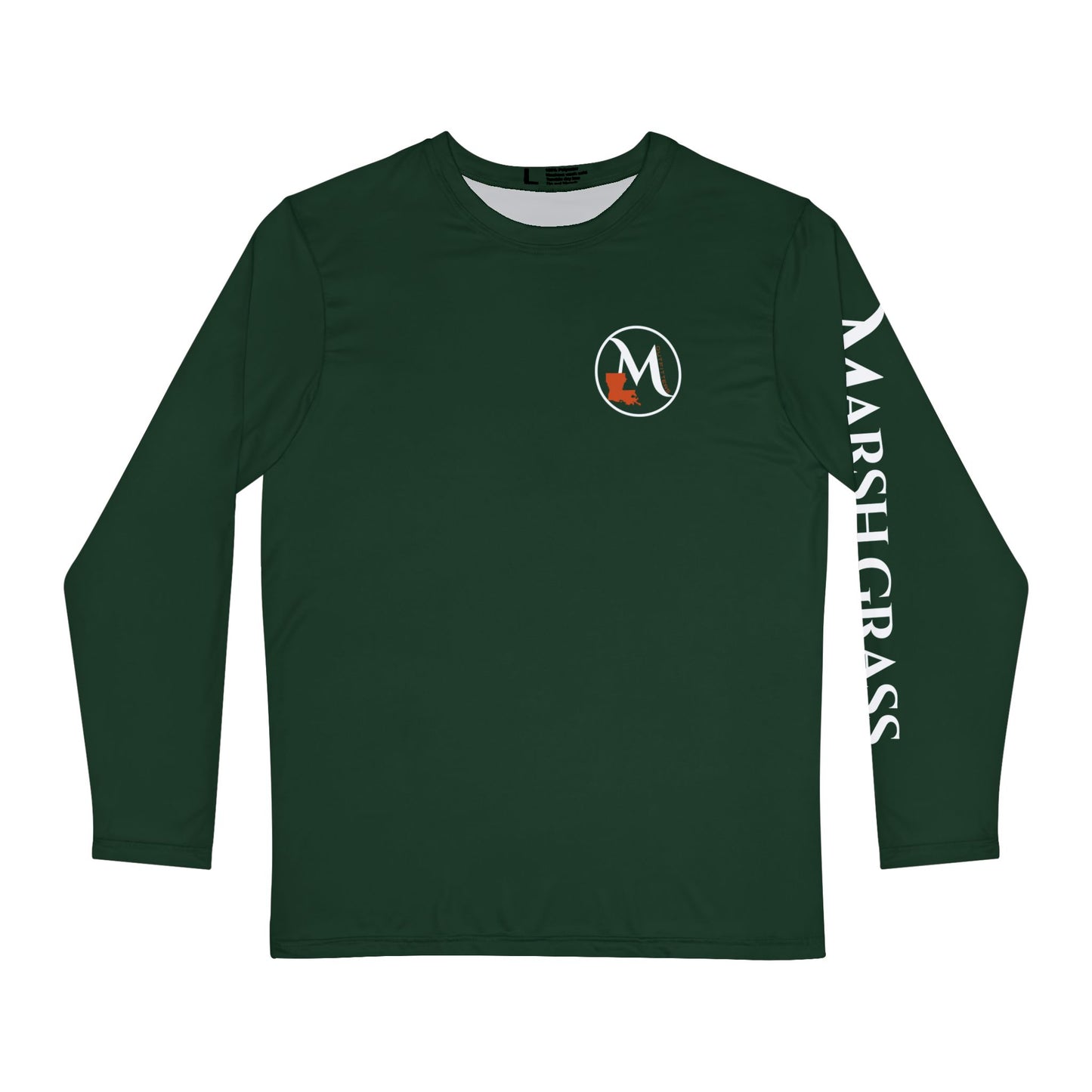 Luke 5:1-11 Long Sleeve Fishing Shirt - Hunter Green - Marsh GrassOutfitters Collection