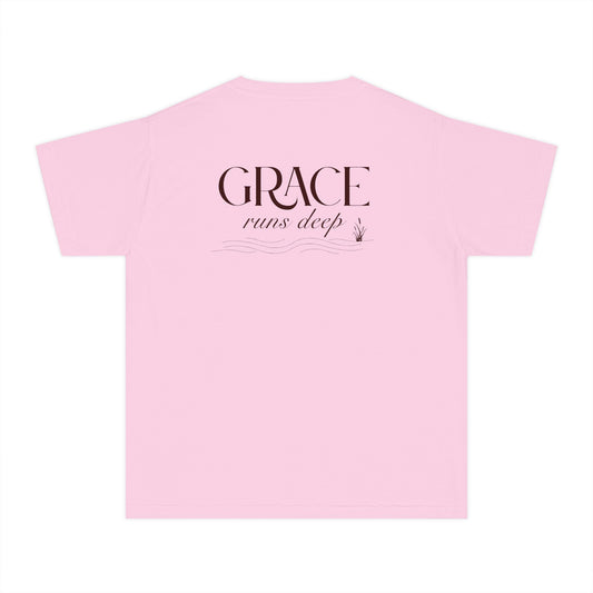 Youth Tee — "Grace Runs Deep"