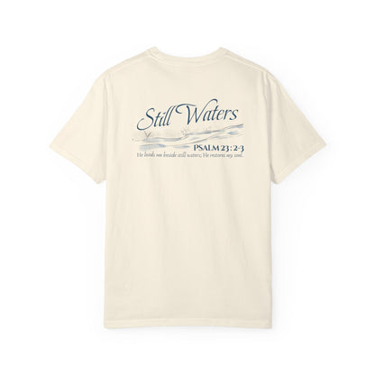 Still Waters T‑Shirt – Psalm 23:2-3