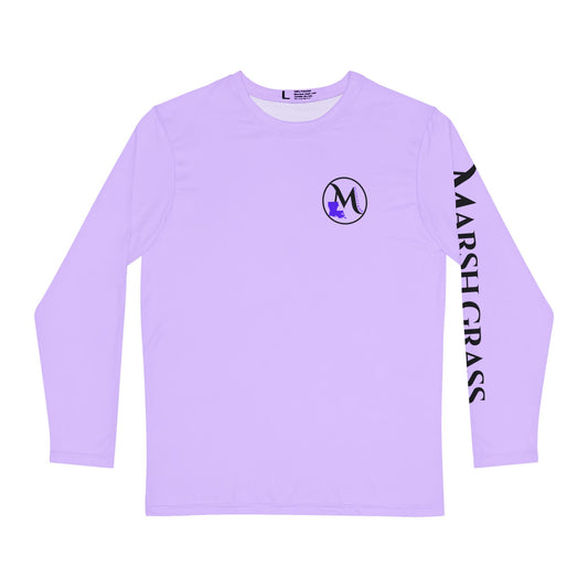 Luke 5:1–11 Long Sleeve Fishing Shirt - Lavender – Marsh Grass Outfitters Collection