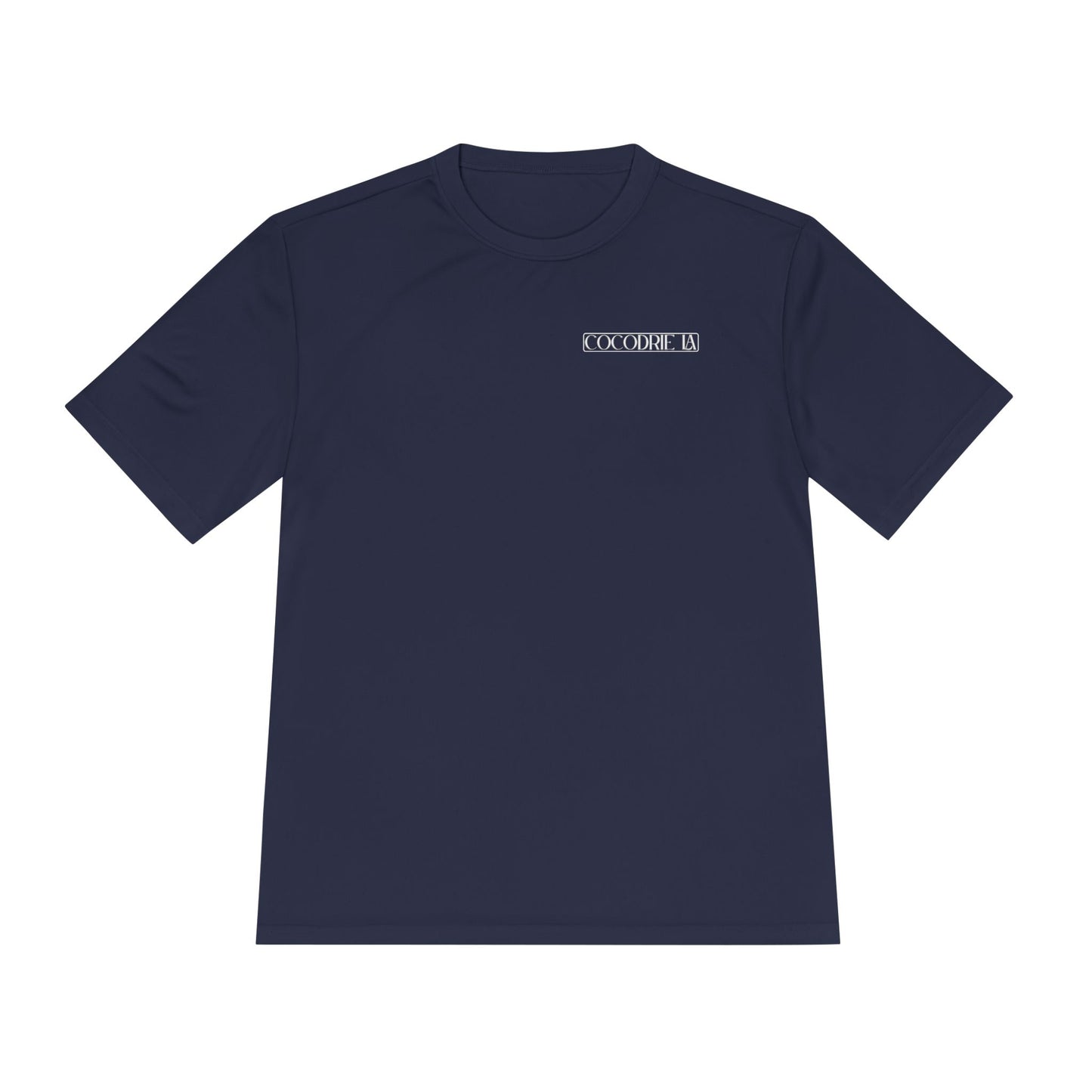 Navy Small Town Roots T-Shirt Moisture-Wicking Shirt