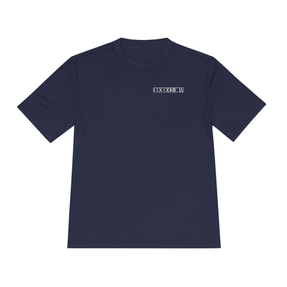 Navy Small Town Roots T-Shirt Moisture-Wicking Shirt