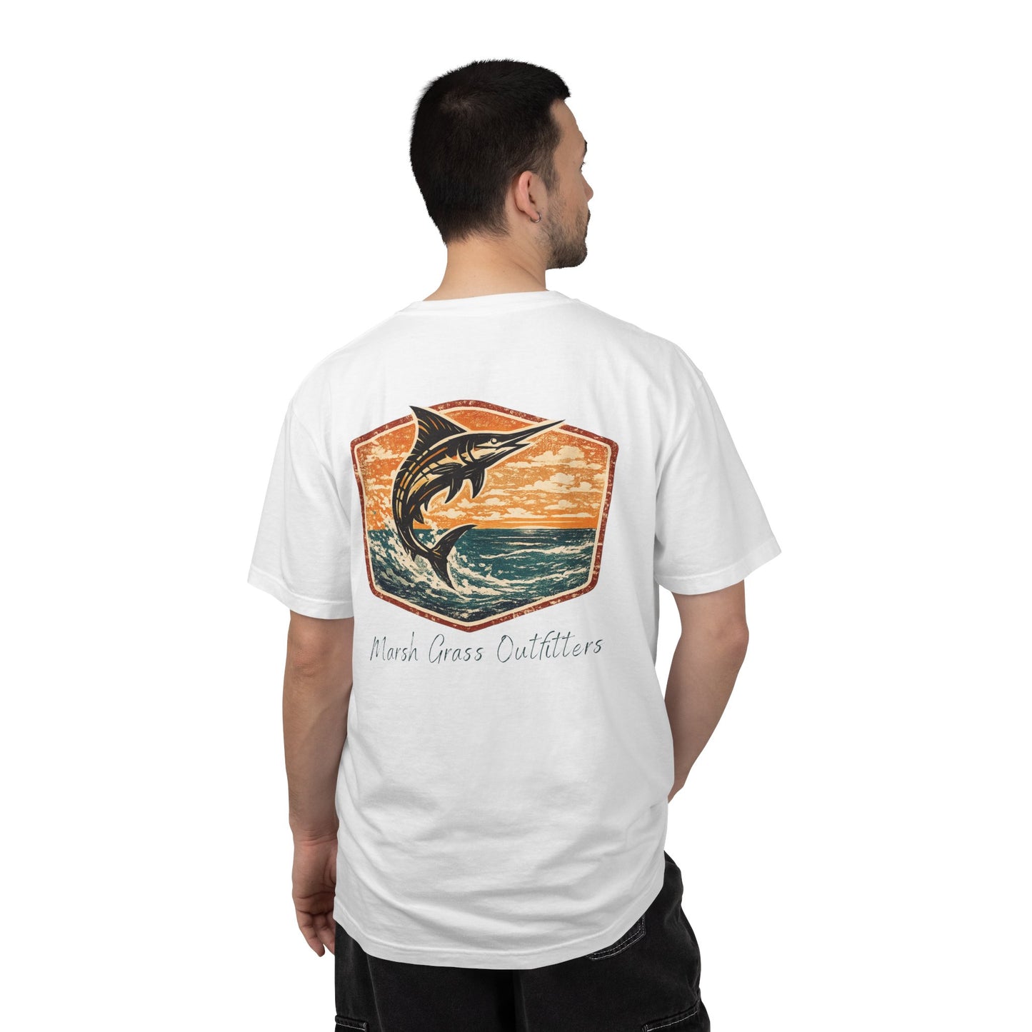 Marlin Sunset Graphic Tee