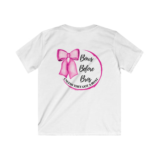Kids "Bows Before Bros" Tee