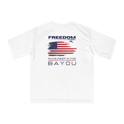 Freedom Runs Deep in the Bayou T- Shirt