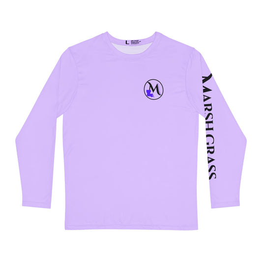 Luke 5:1–11 Long Sleeve Fishing Shirt - Lavender – Marsh Grass Outfitters Collection