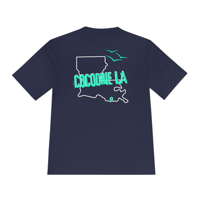 Cocodrie LA Unisex Moisture Wicking Tee