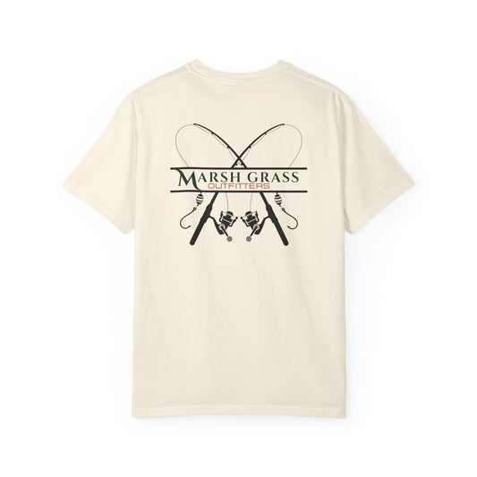 Marsh Grass Fishing Pole T-Shirt