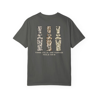 "Three Calls One Purpose" Psalm 145:18 Hunting Tee