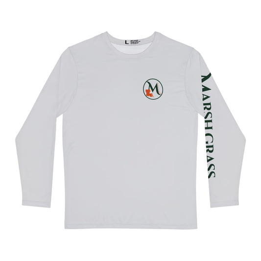 Long Sleeve Fishing Shirt - Grey - Marsh Grass Outfitters Collection