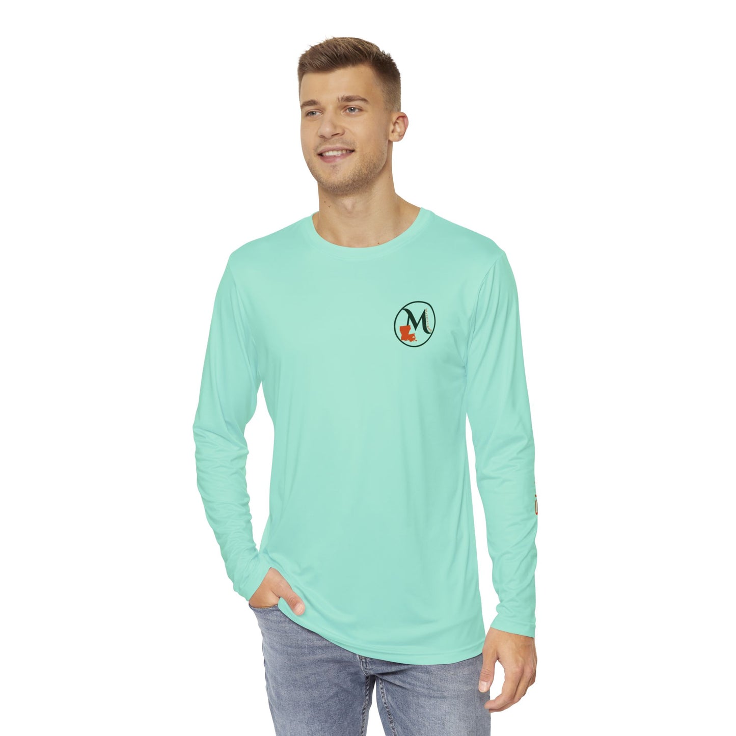 Long Sleeve Fishing Shirt - Seafoam Green - Marsh GrassOutfitters Collection