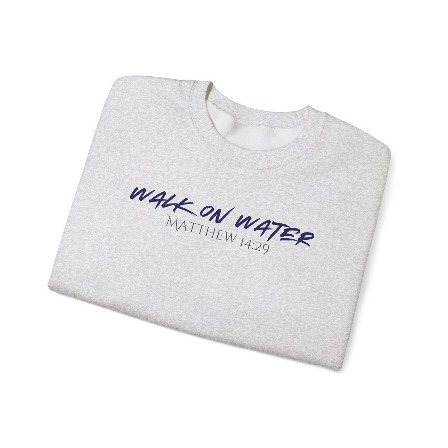 Inspirational Christian Crewneck Sweatshirt, Walk on Water Sweatshirt, Faith-Based Gift, Cozy Unisex Sweater, Perfect for Holidays & [...]