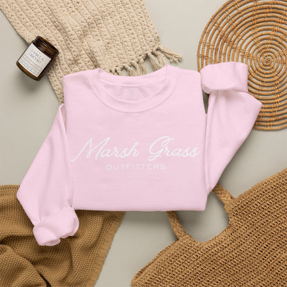 March Grass Crewneck Sweatshirt – Script Pullover