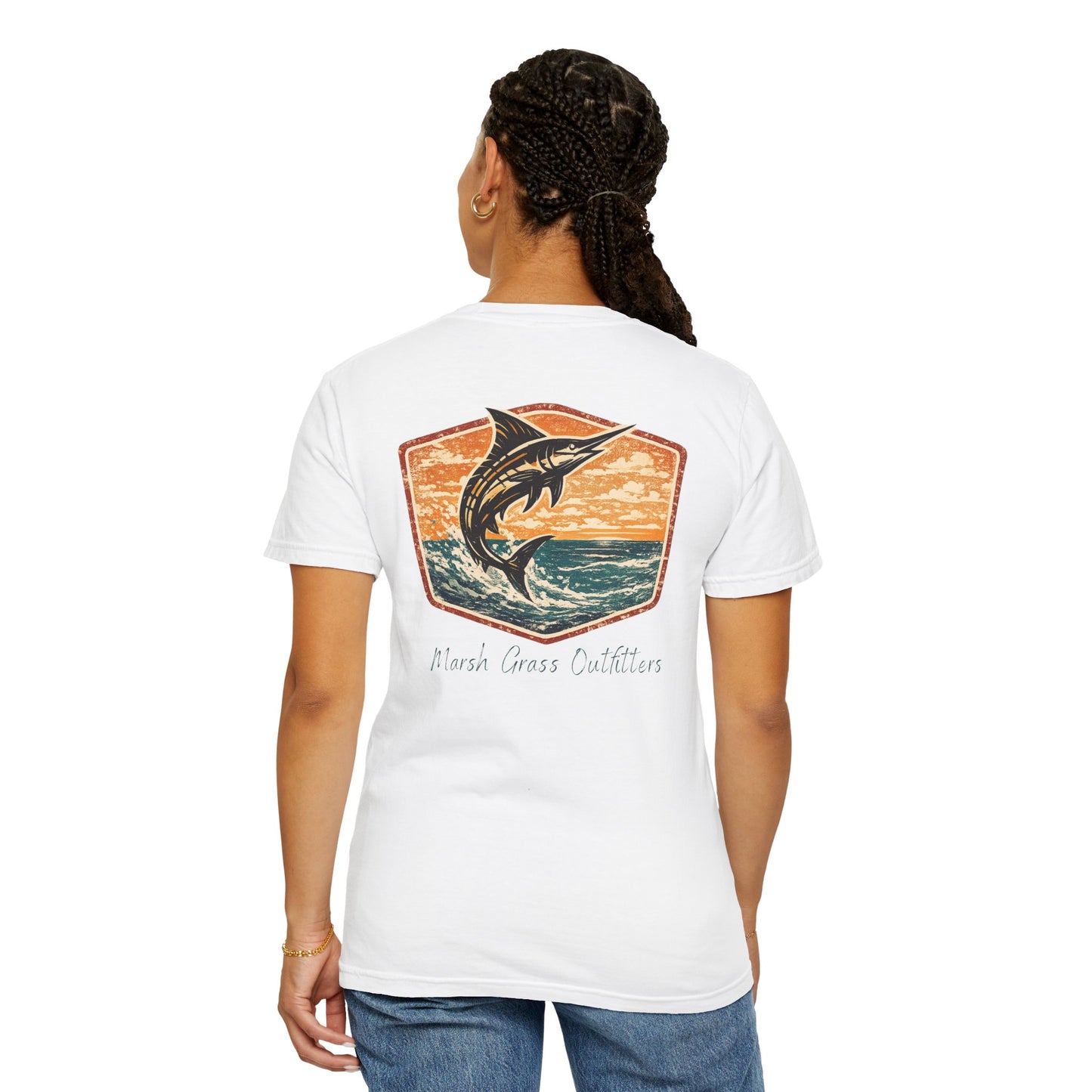 Marlin Sunset Graphic Tee