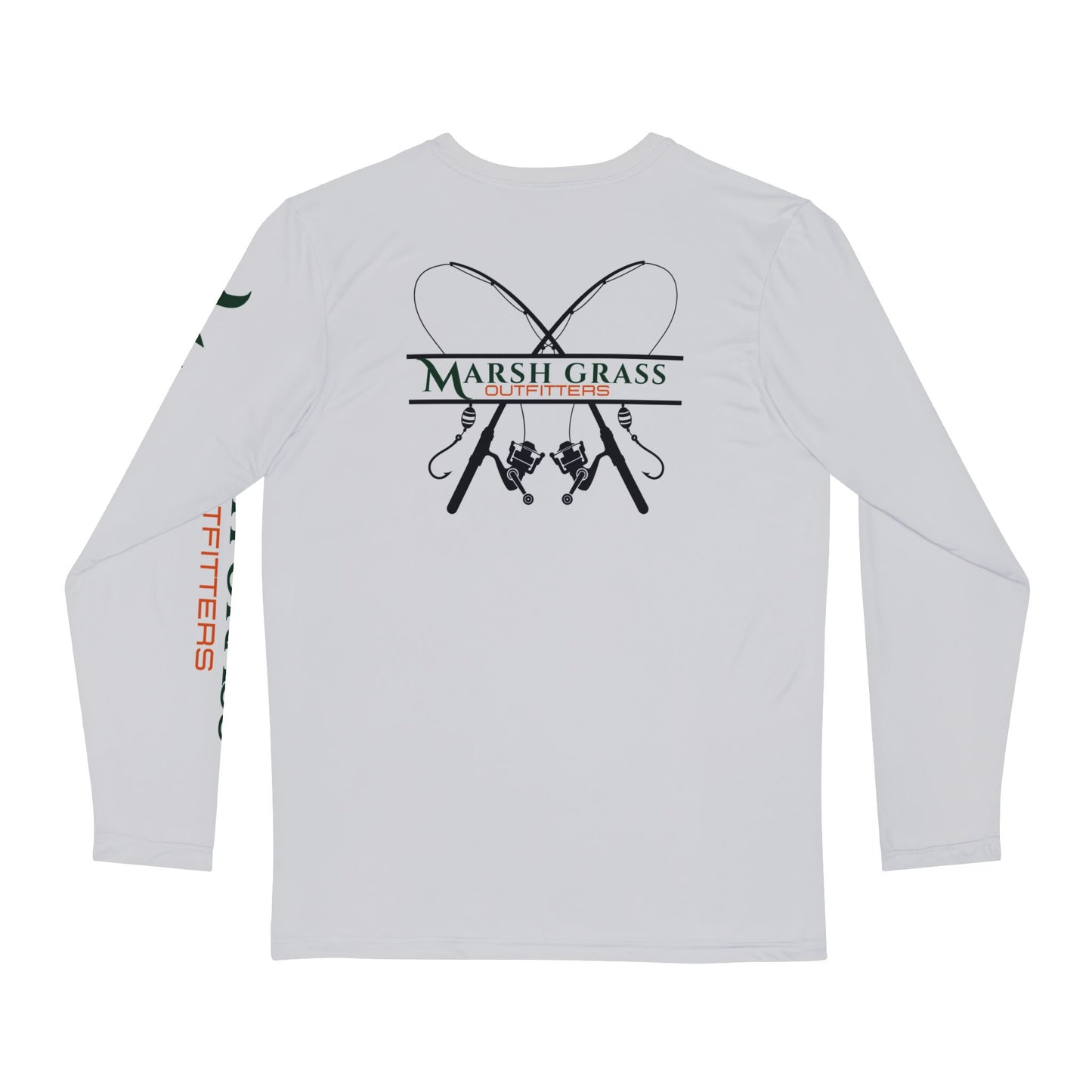Long Sleeve Fishing Shirt - Grey - Marsh Grass Outfitters Collection