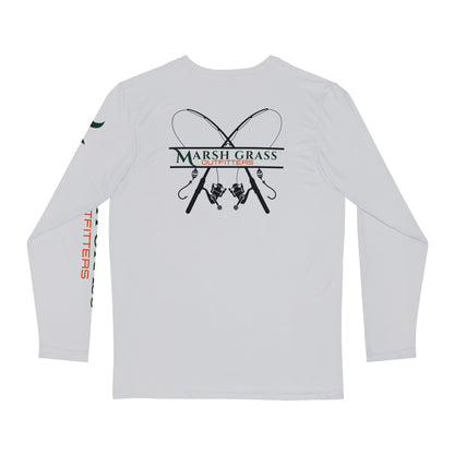 Long Sleeve Fishing Shirt - Grey - Marsh Grass Outfitters Collection