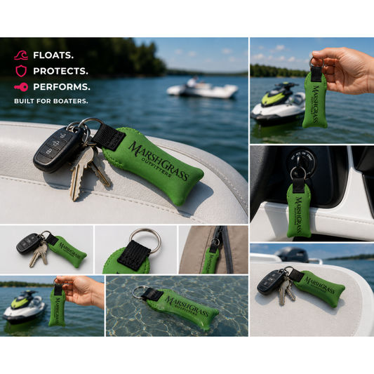 Neoprene Floating Keychains