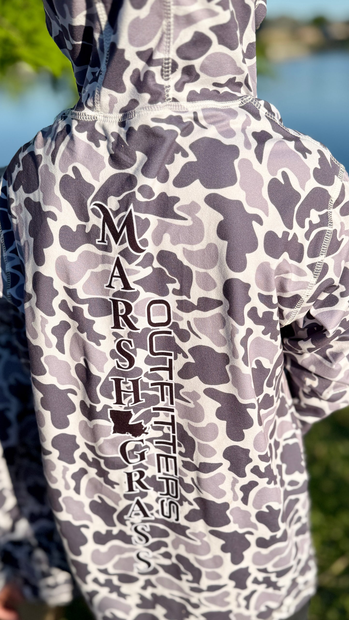 Youth Dusty Gray Hooded Lifestyle Shirt