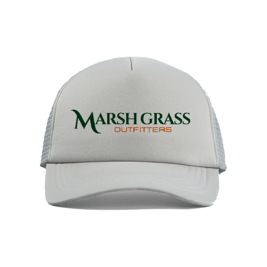 Marsh Grass Outfitters 5 Panel Foam Mesh Trucker Hat