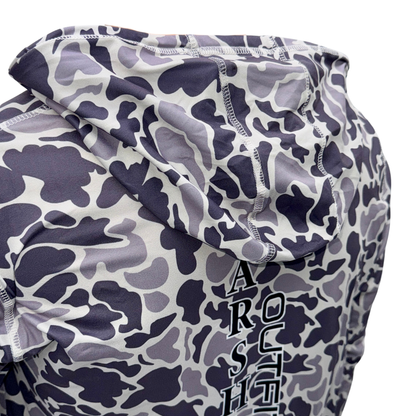 Youth Dusty Gray Hooded Lifestyle Shirt