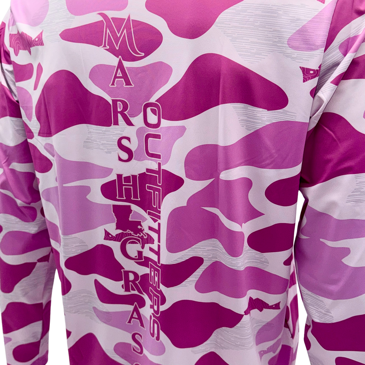 Adult Rose Camo Performance Long Sleeve